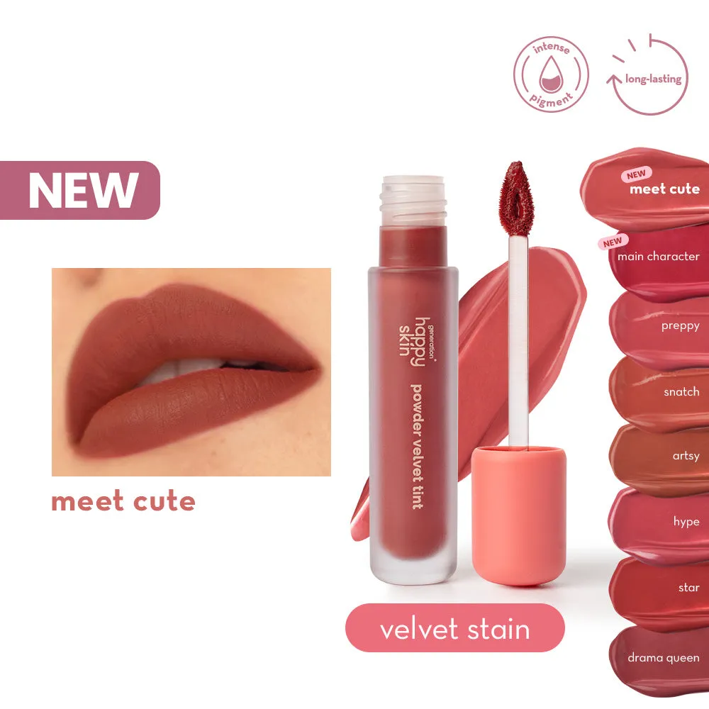 Generation Happy Skin Powder Velvet Tint encre lèvres mate