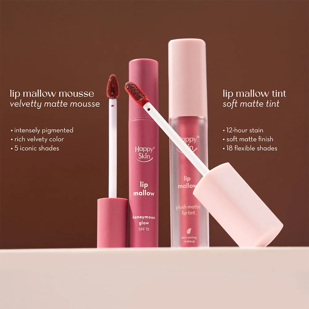 Happy Skin Lip Mallow mousse lèvres Cinnamon mat SPF15