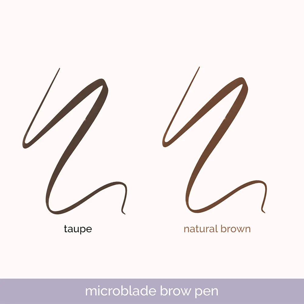 Generation Happy Skin Microblade Brow Pen sourcils teinte Taupe