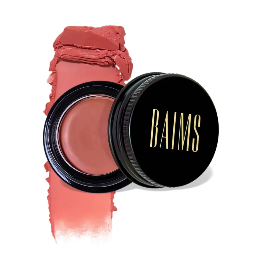 Baims Minimalist Pot 3-en-1 fard blush bio vitamine E
