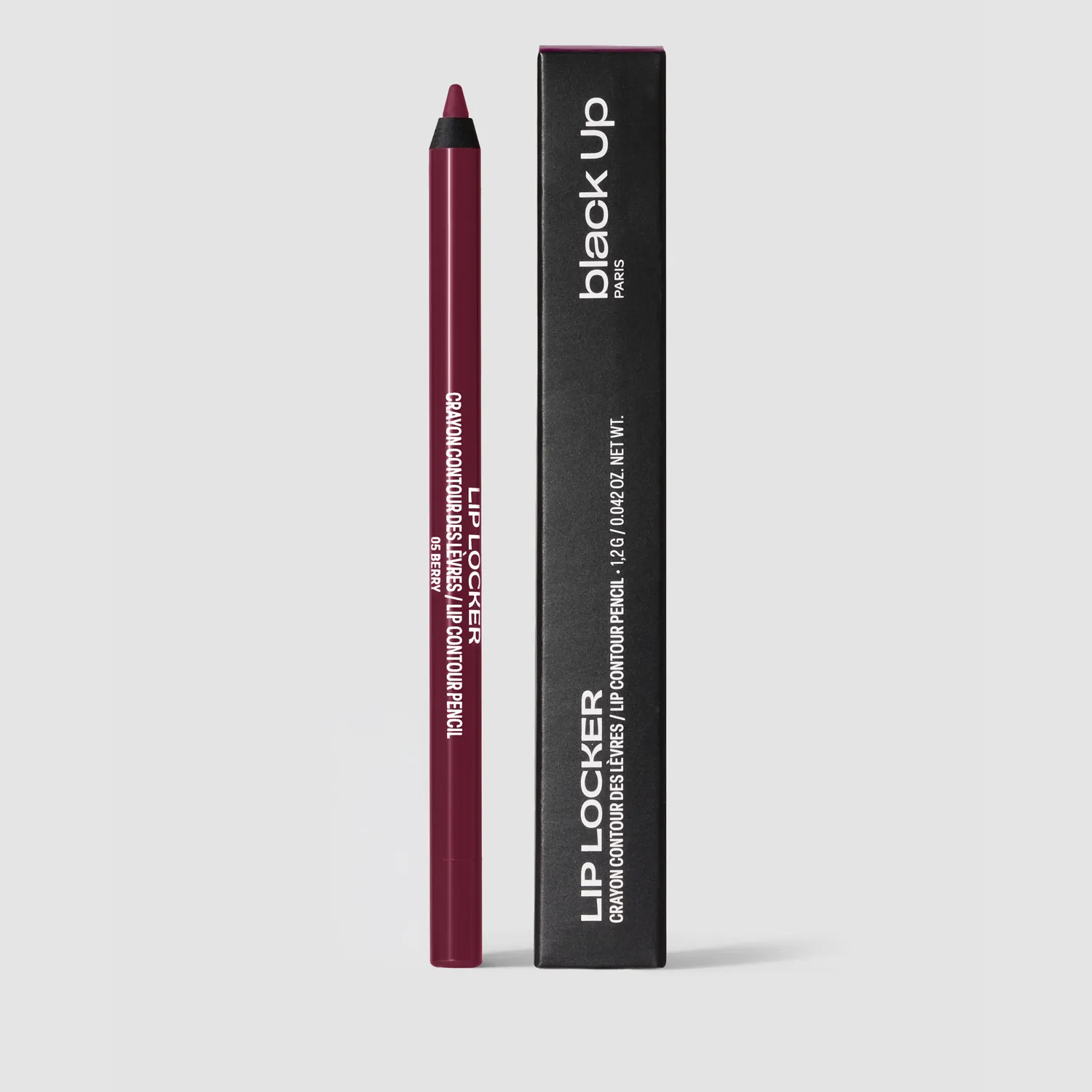 Black Up Lip Locker Berry crayon lèvres mat