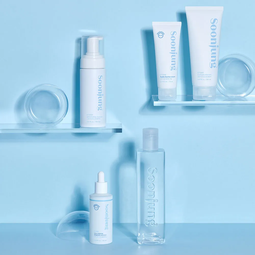 ETUDE Soonjung sérum apaisant Cica 50ml peau sensible