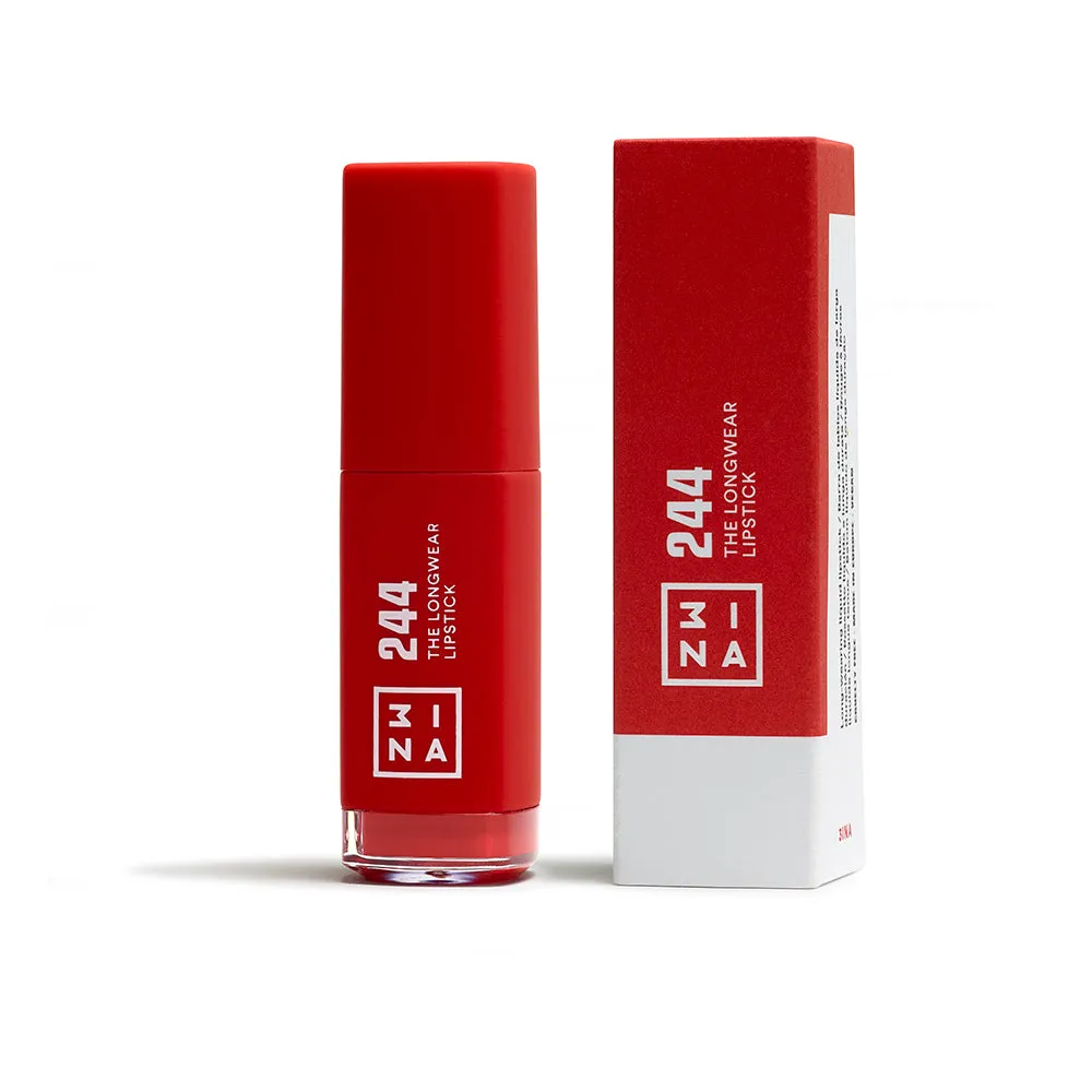 3INA The Longwear Lipstick 244 rouge à lèvres mat 12H
