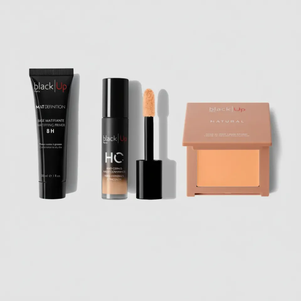 Black Up Trio Teint Parfait kit fond de teint 3 produits unifiants