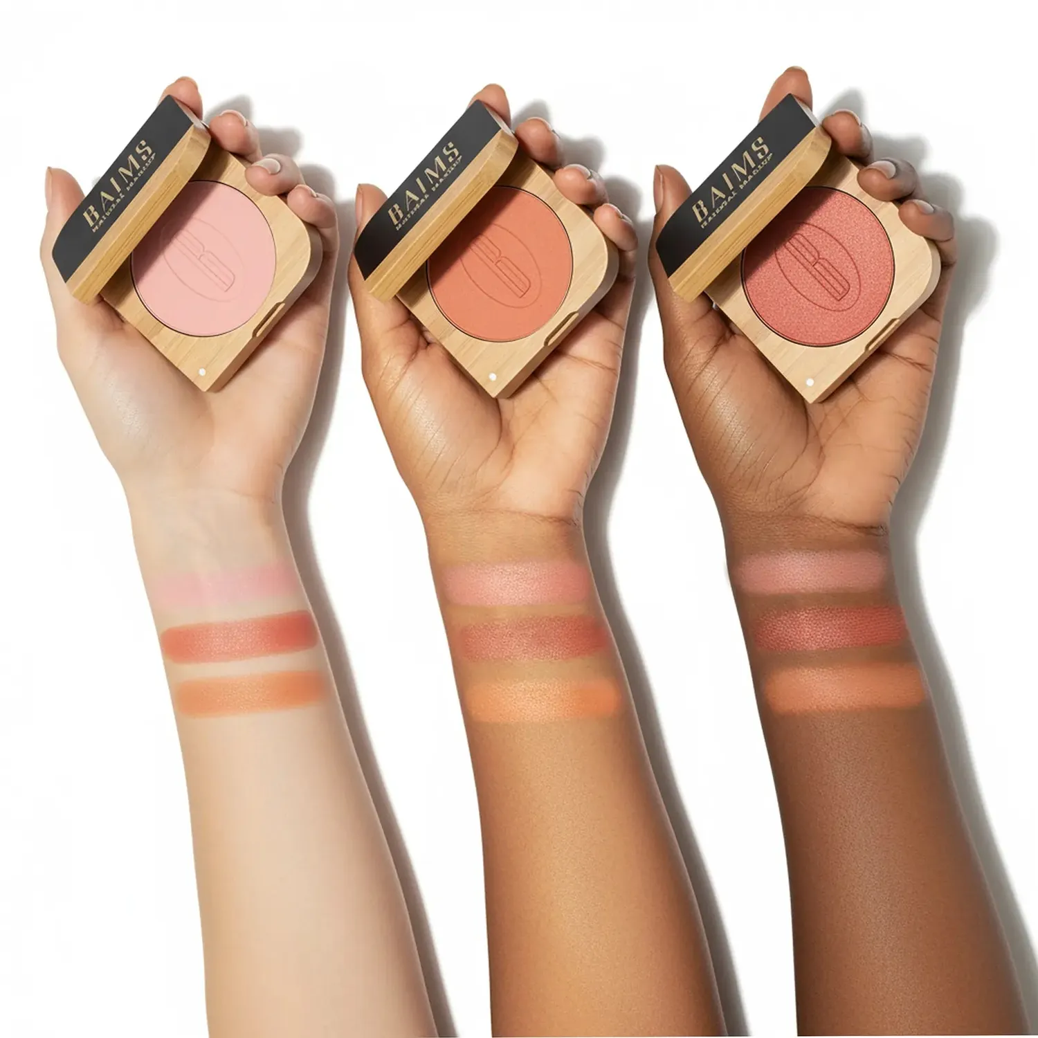 Baims Satin Mineral Blush poudre 10 Old Rose fini mat