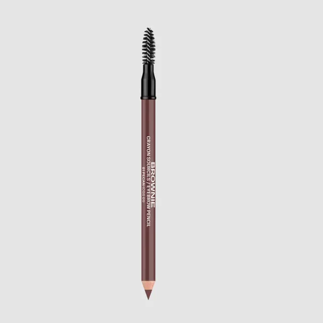 Black Up Brownie Crayon Sourcils CS01 double-embout