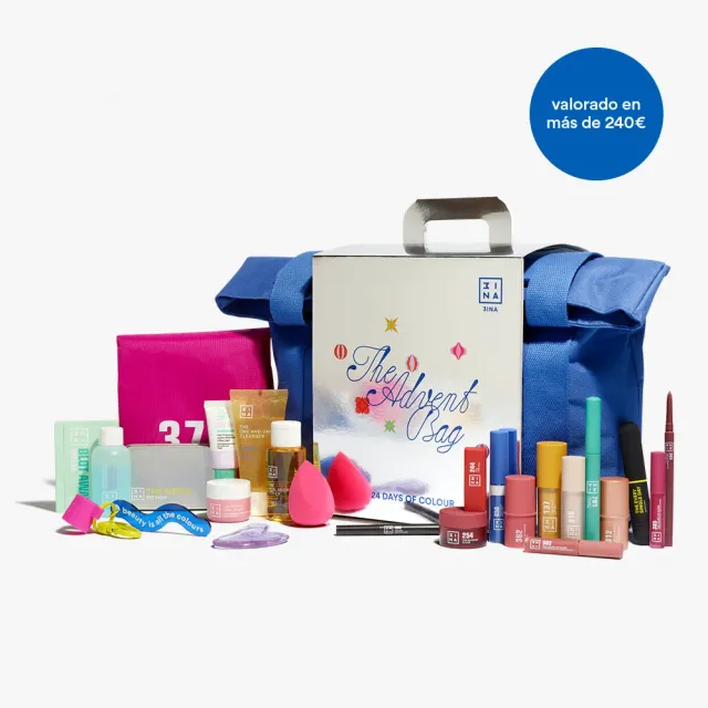 3INA Advent Bag 24 jours calendrier beauté bleu
