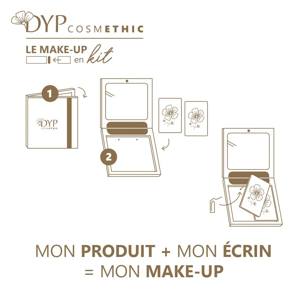 DYP Coffret 103 écrin vide bois peint