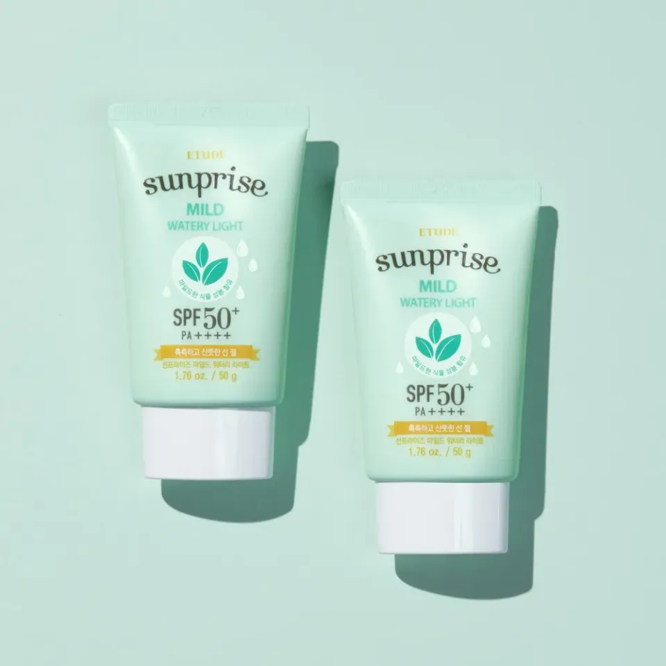 ETUDE Sunprise Mild Watery Light gel solaire SPF50+ 50g