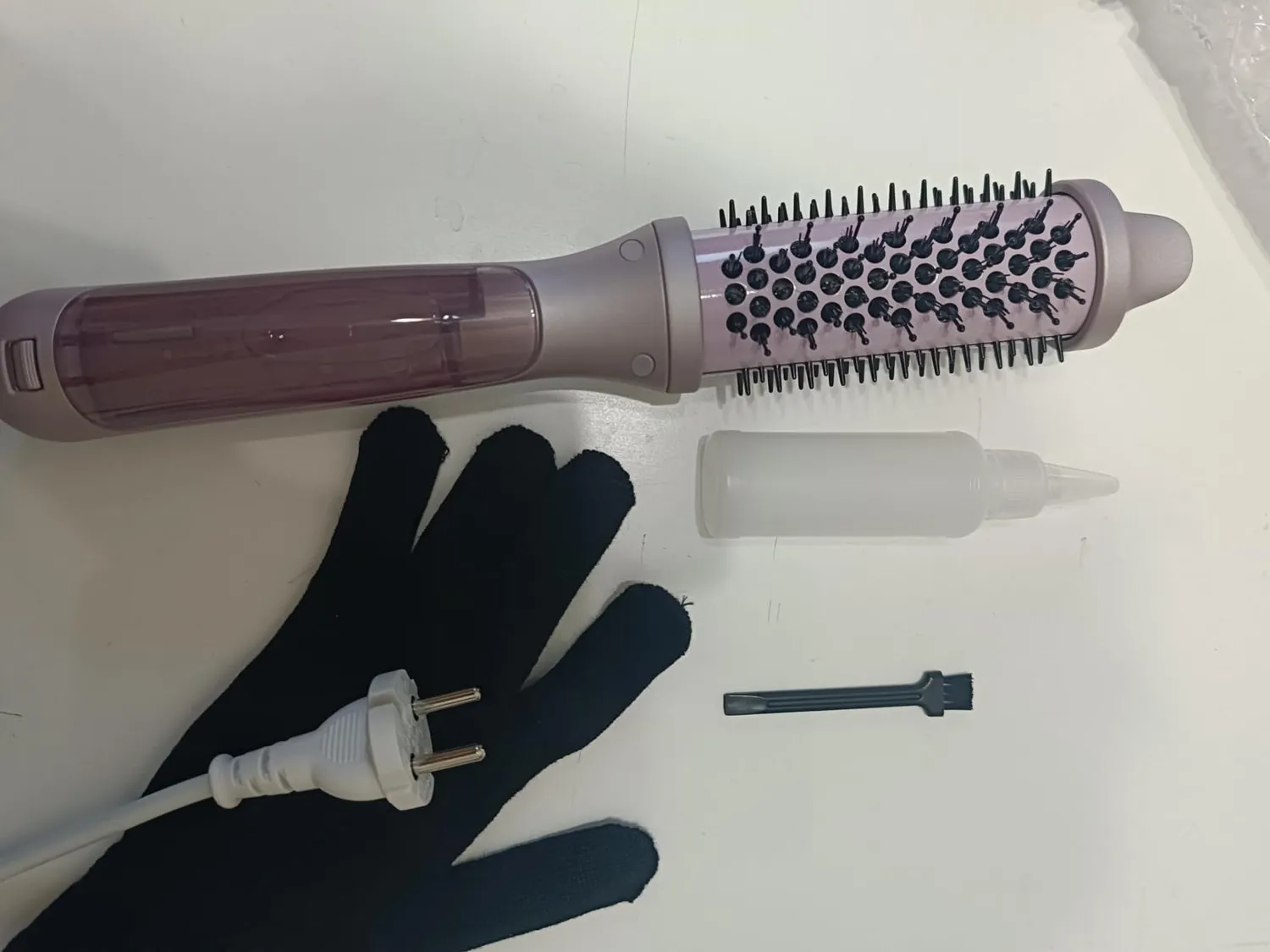 SHEGLAM Brosse Thermique Vapeur brosse 38 mm 4-en-1 lissante