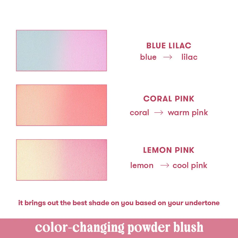 Generation Happy Skin blush poudre Blue Lilac 12h