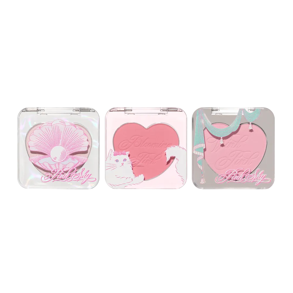ETUDE Heart Pop Blusher Pink Shy blush rose 4g éclatant