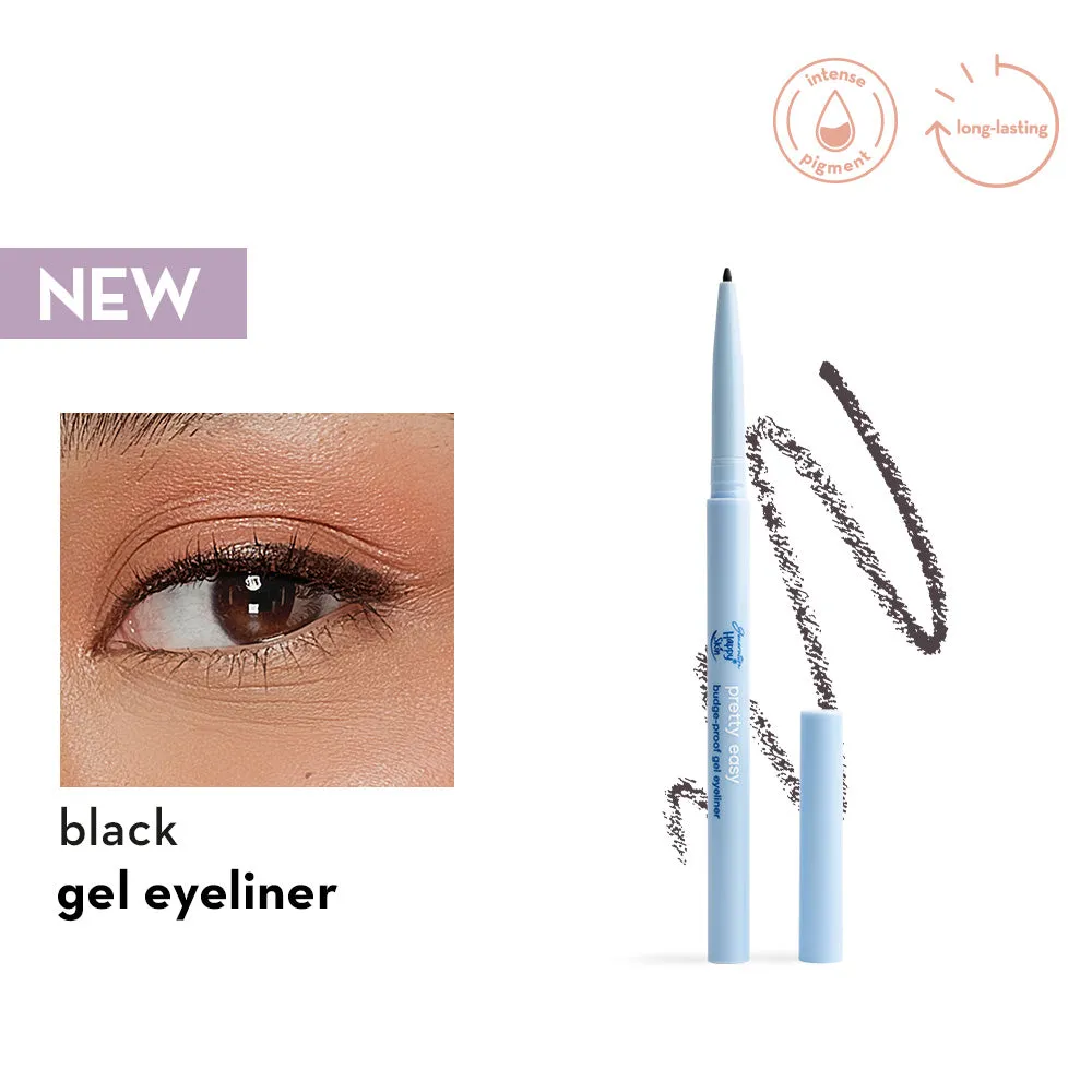 Happy Skin Generation gel eyeliner waterproof Black