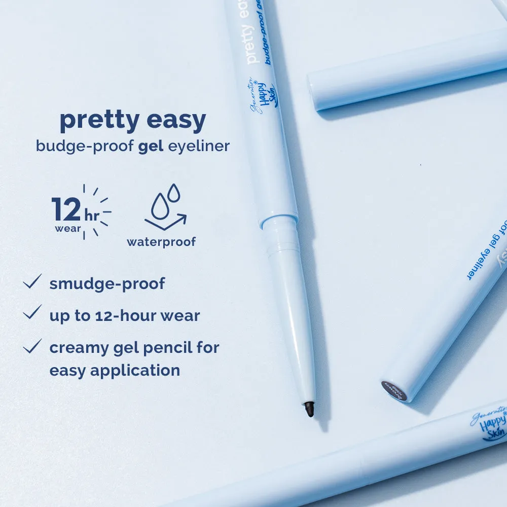 Happy Skin Generation gel eyeliner waterproof Black