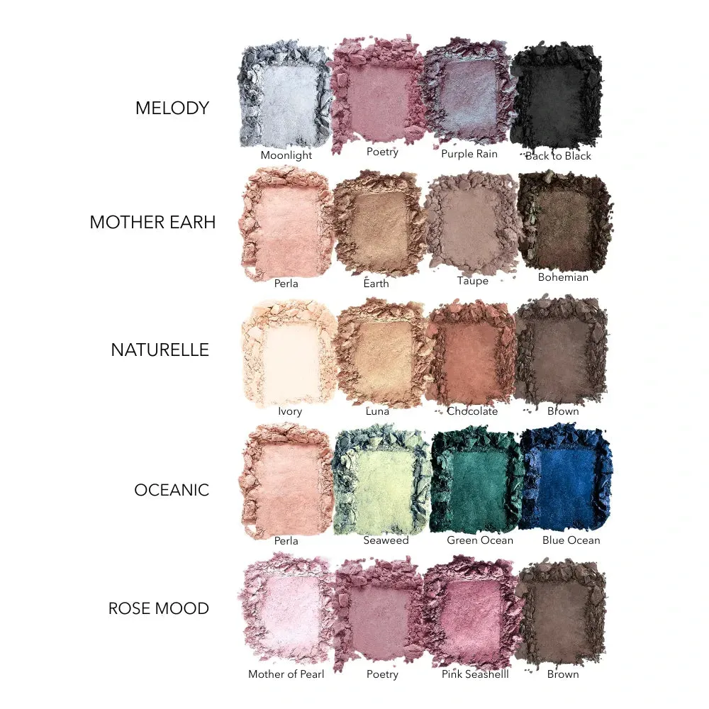 Baims Eyeshadow palette fard à paupières 4 teintes bambou