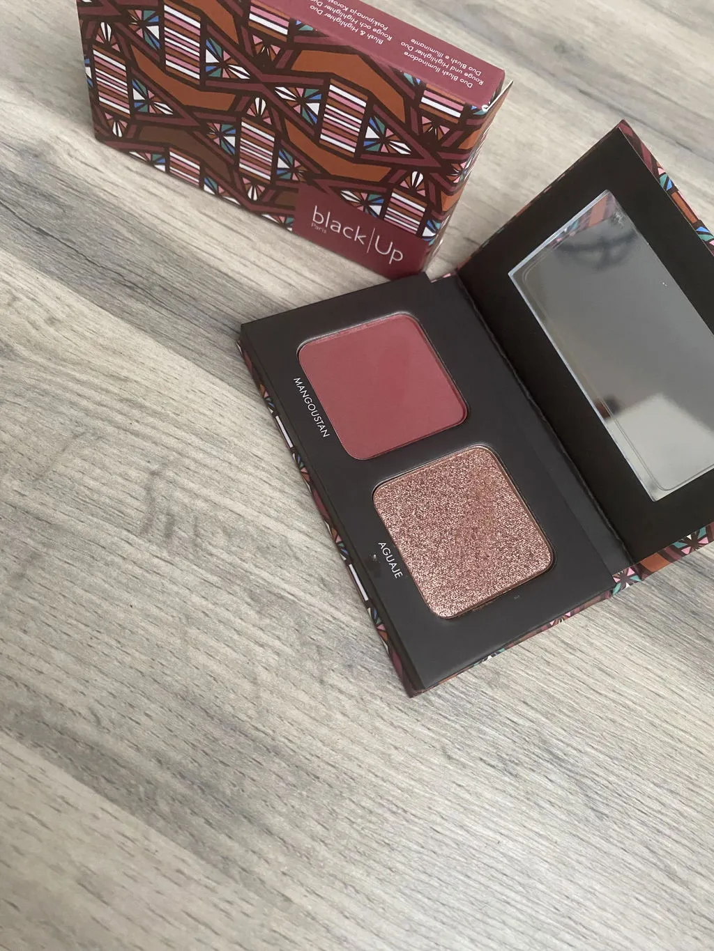 Black Up Duo Blush Enlumineur waxduo-05 fini glow