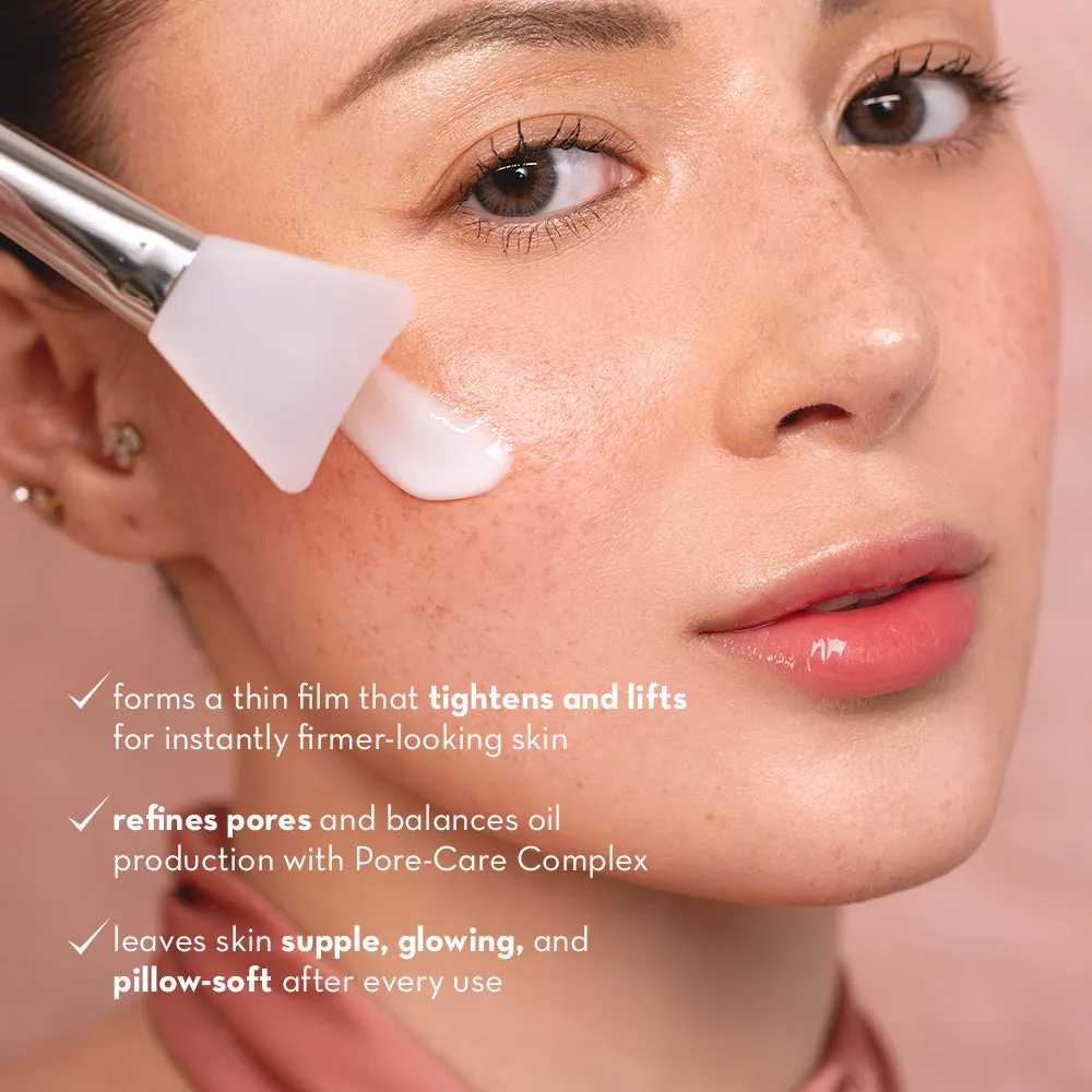 Happy Skin Ceramide Peptide Boost masque wrapping peel-off lift éclat