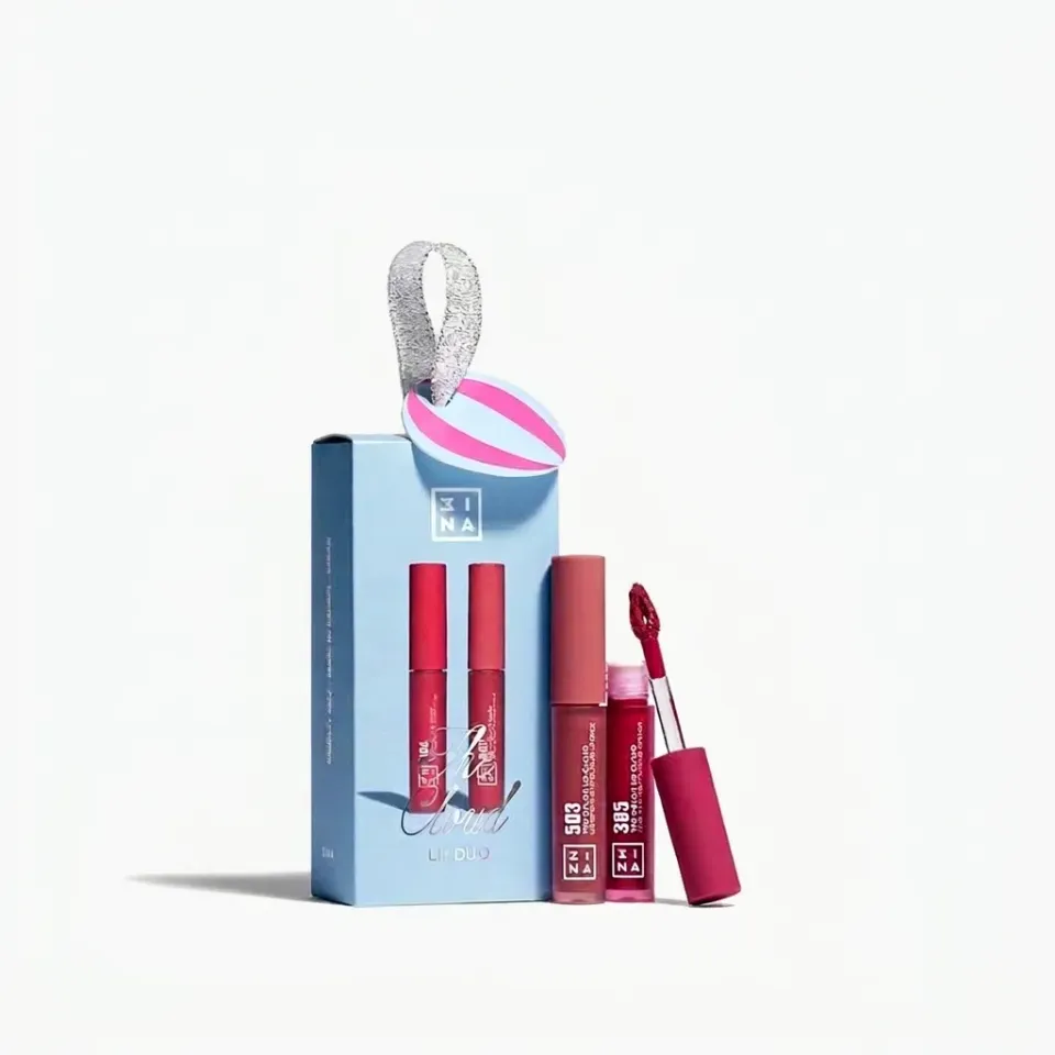 3INA The Cloud Lip Duo kit 2 rouges mats 503 385