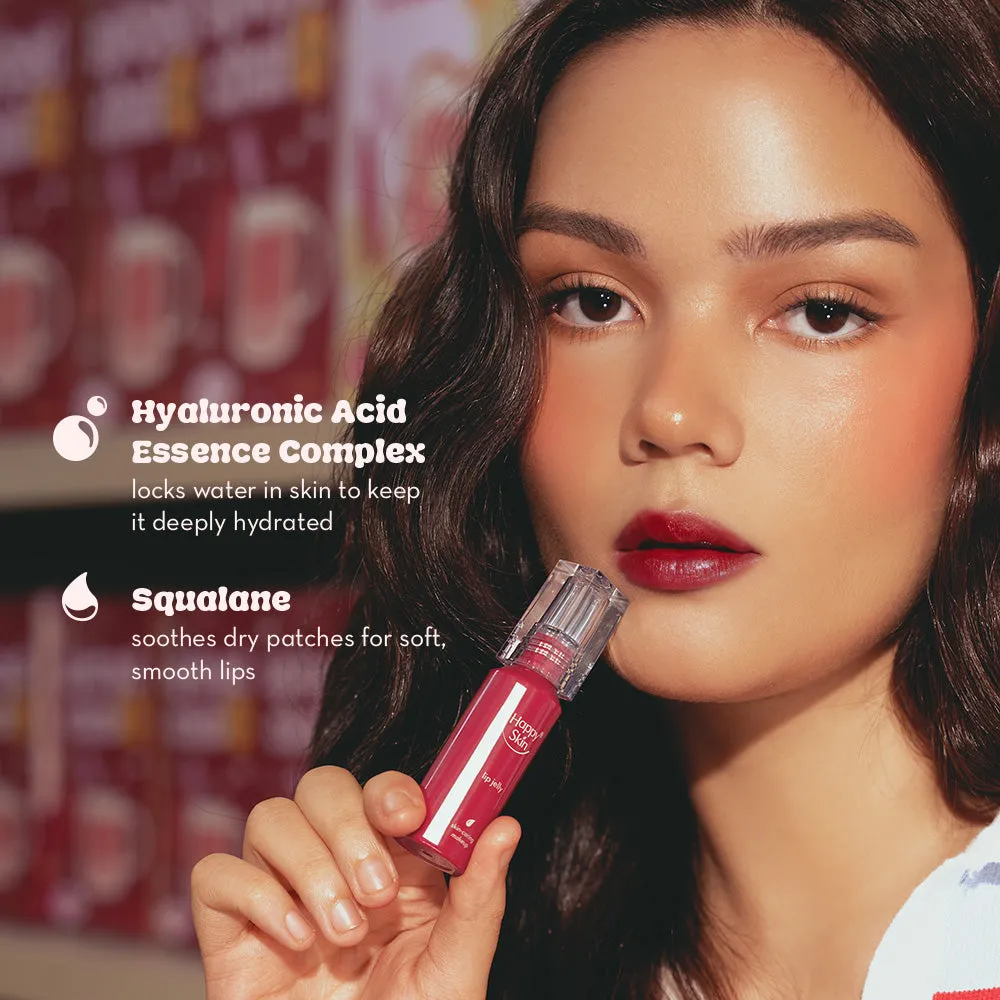 Happy Skin Lip Jelly coffret 5 teintes gloss repulpant