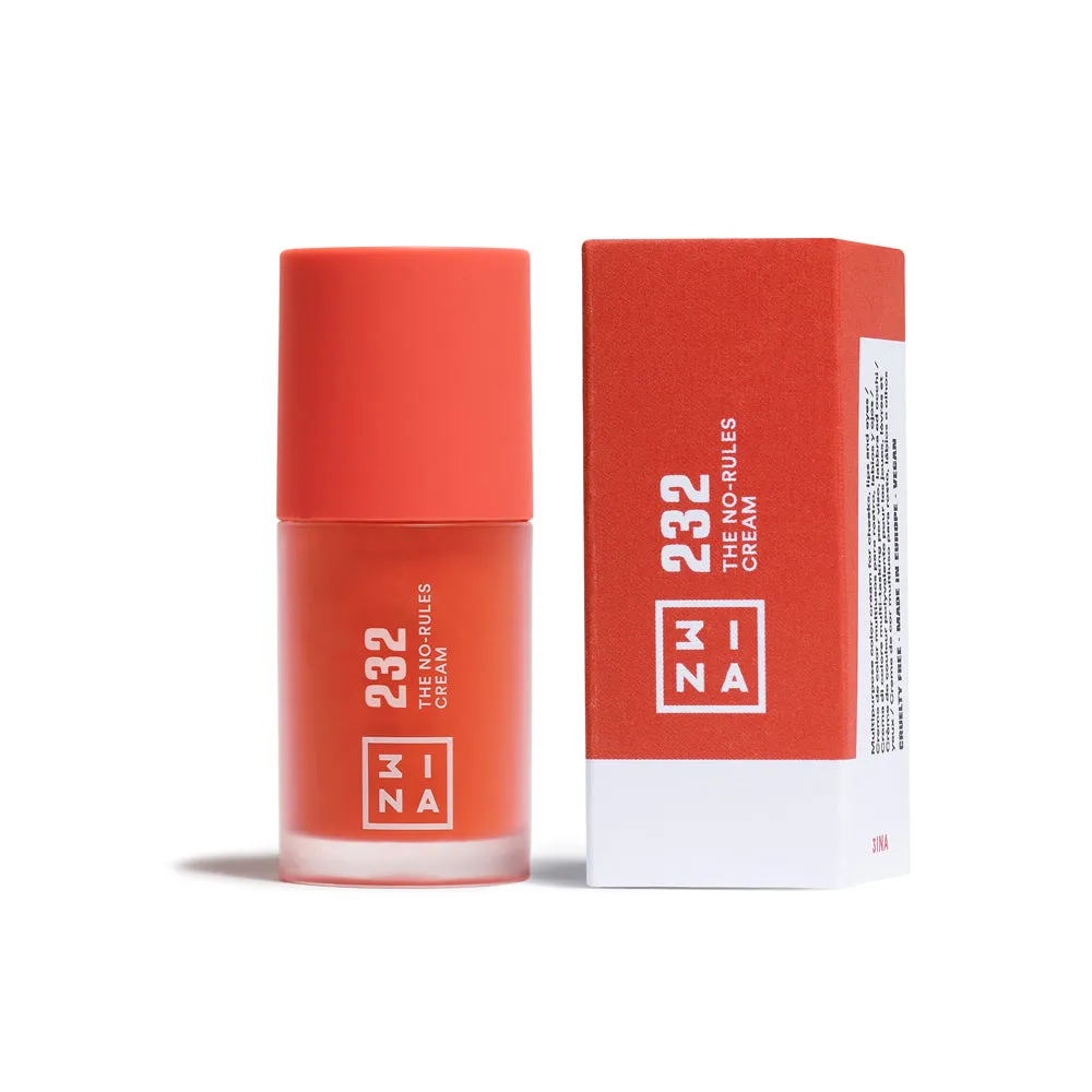 3INA The No-Rules Cream 232 blush crème effet naturel
