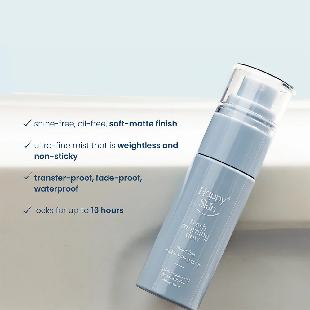 Happy Skin Fresh Morning Dew spray fixateur mat miniature