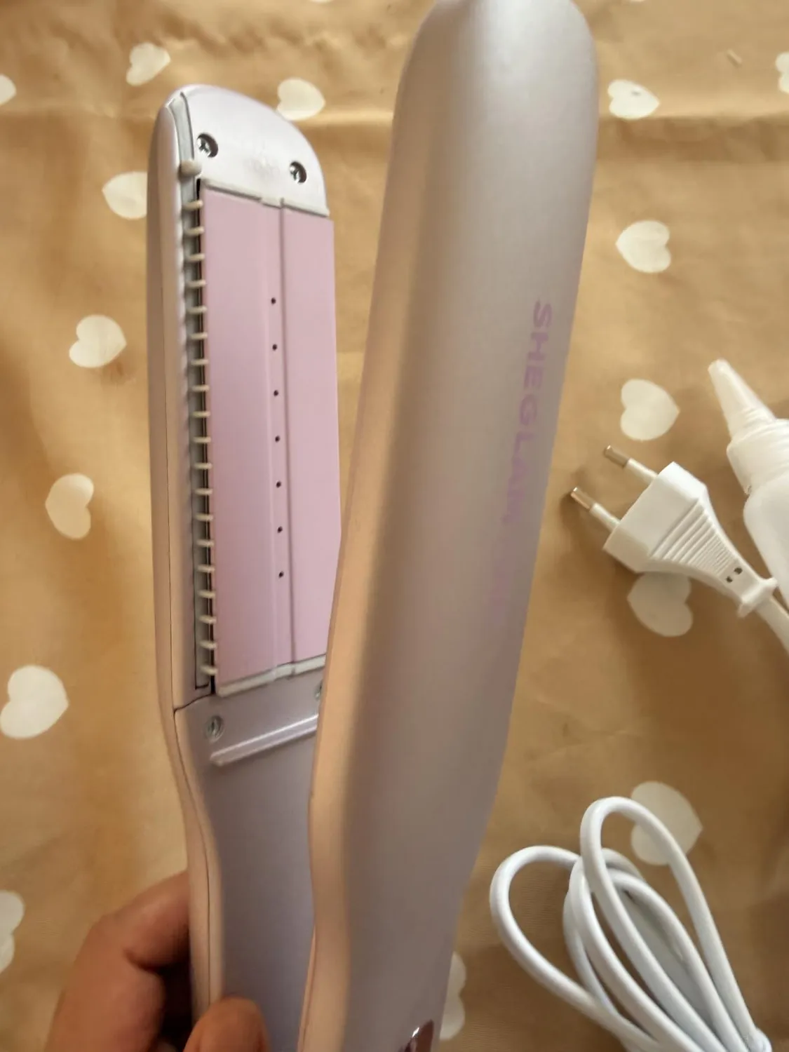 SHEGLAM Lisseur Vapeur céramique 38 mm 230°C