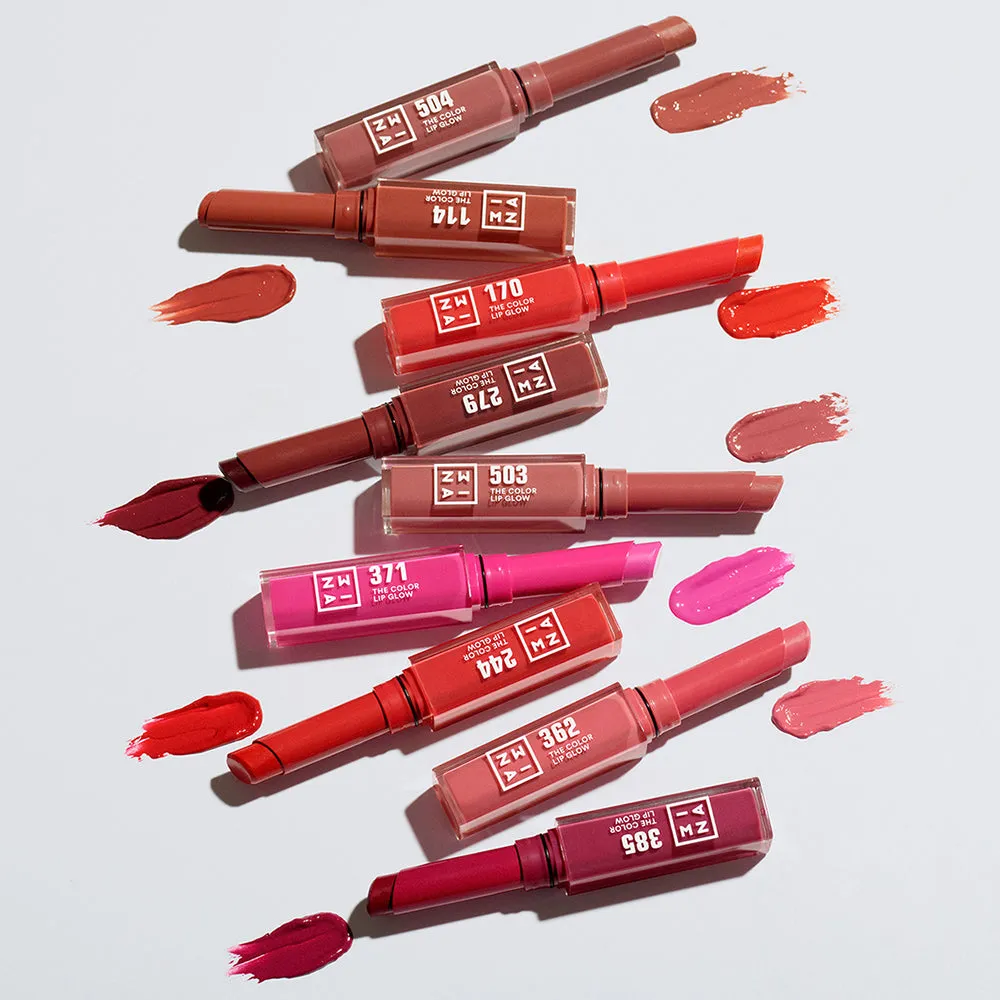 3INA The Color Lip Glow rouge à lèvres teinte 371 fini glow