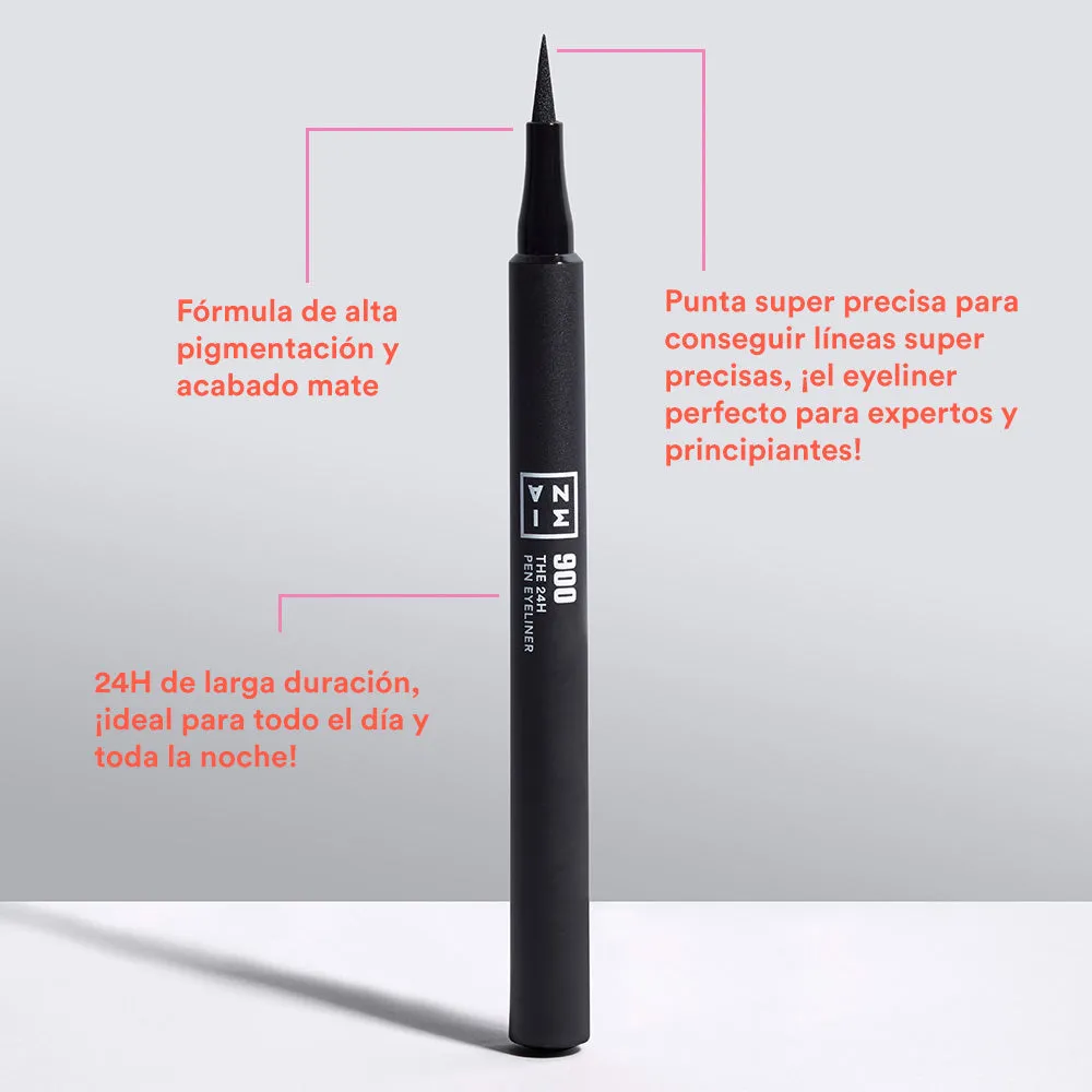 3INA The 24H Pen eyeliner feutre noir waterproof