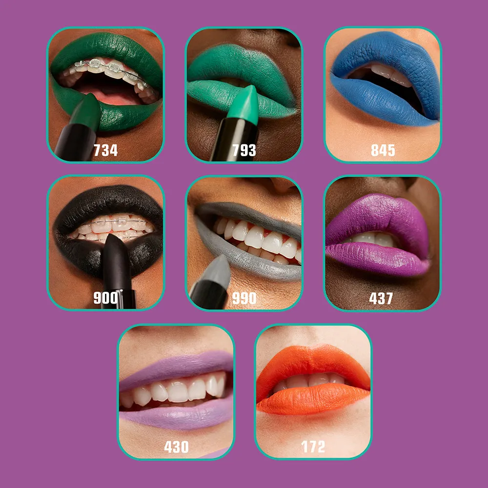 3INA The Lipstick 990 rouge à lèvres semi-mat tenue