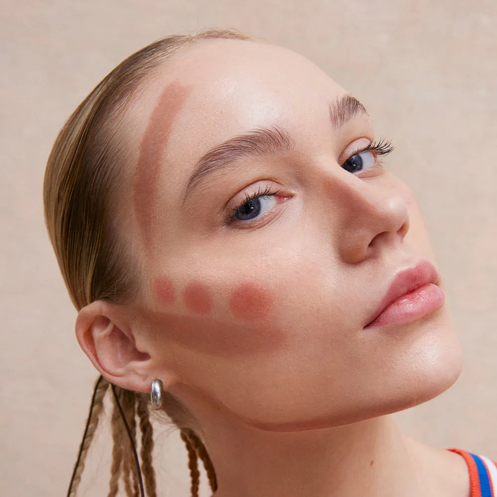 3INA The No-Rules Stick 362 stick blush 3-en-1 lumineux