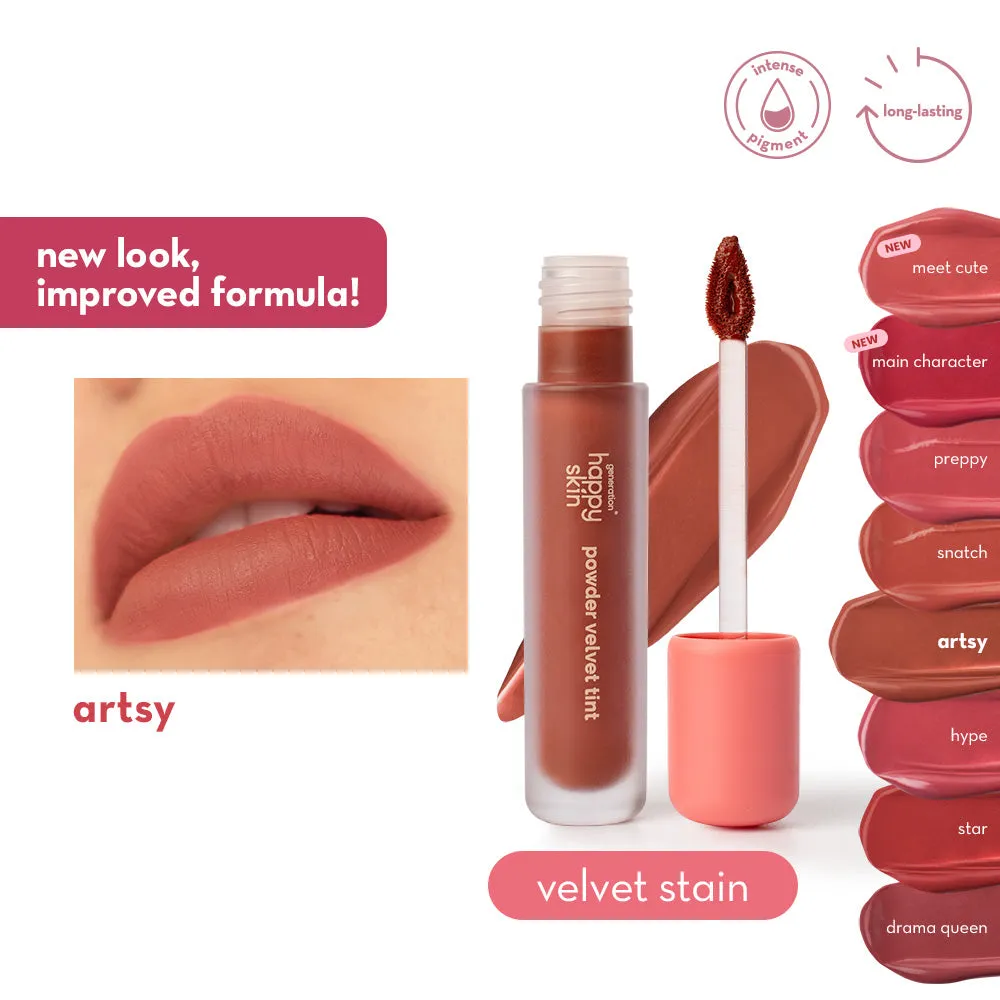 Generation Happy Skin Powder Velvet Tint encre lèvres mate
