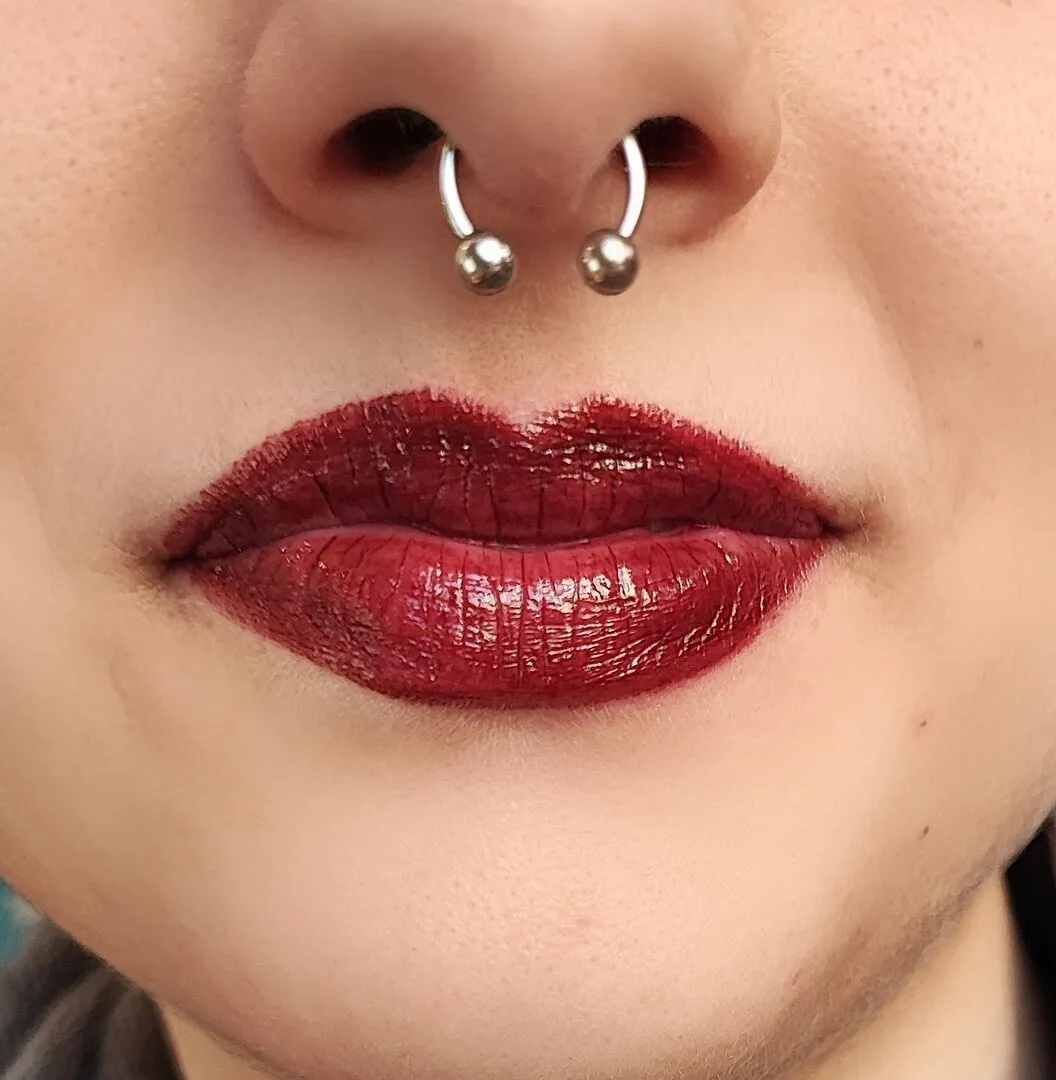 3INA The Color Lip Glow 385 rouge à lèvres teinte glow