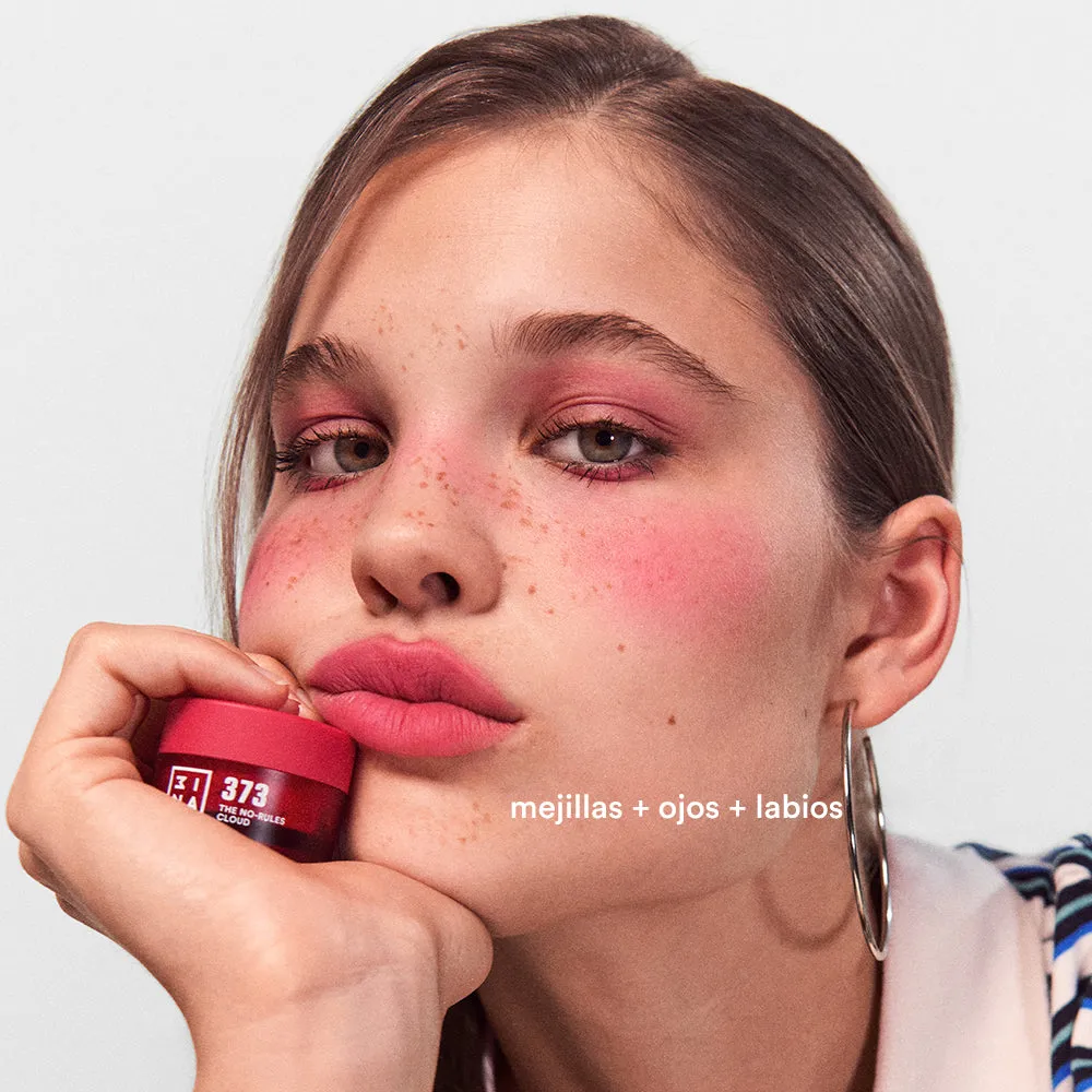 3INA No-Rules Cloud 373 blush mat 3-en-1 peau confort
