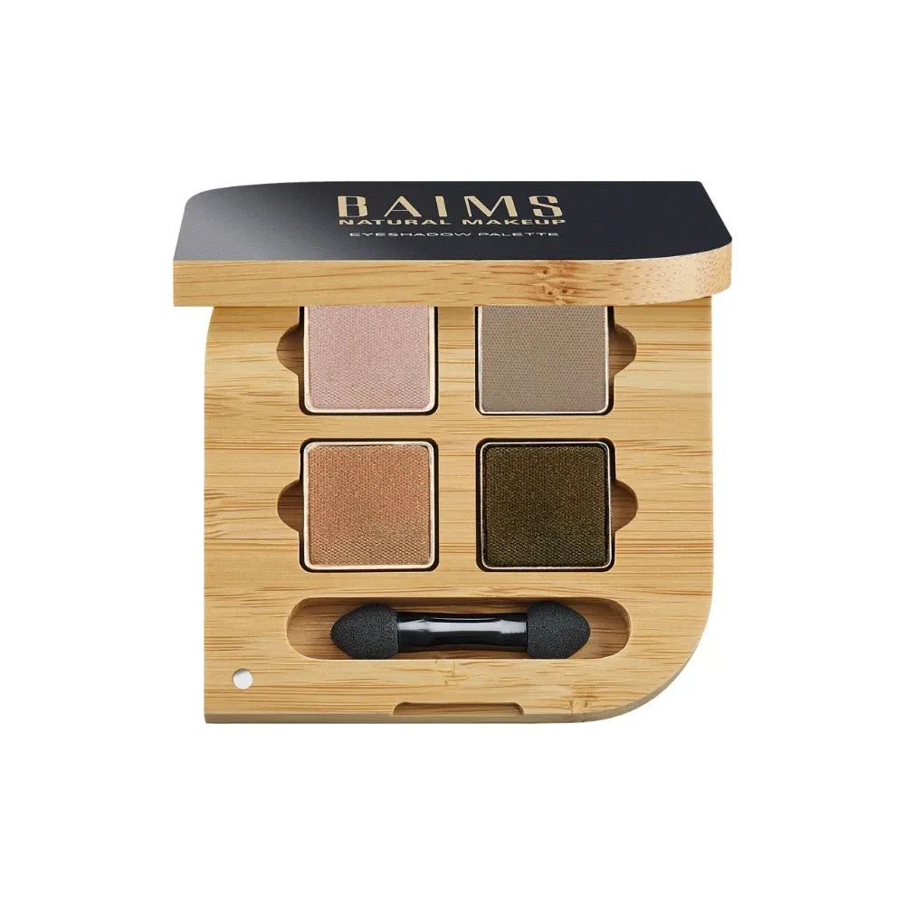 Baims Eyeshadow palette fard à paupières 4 teintes bambou