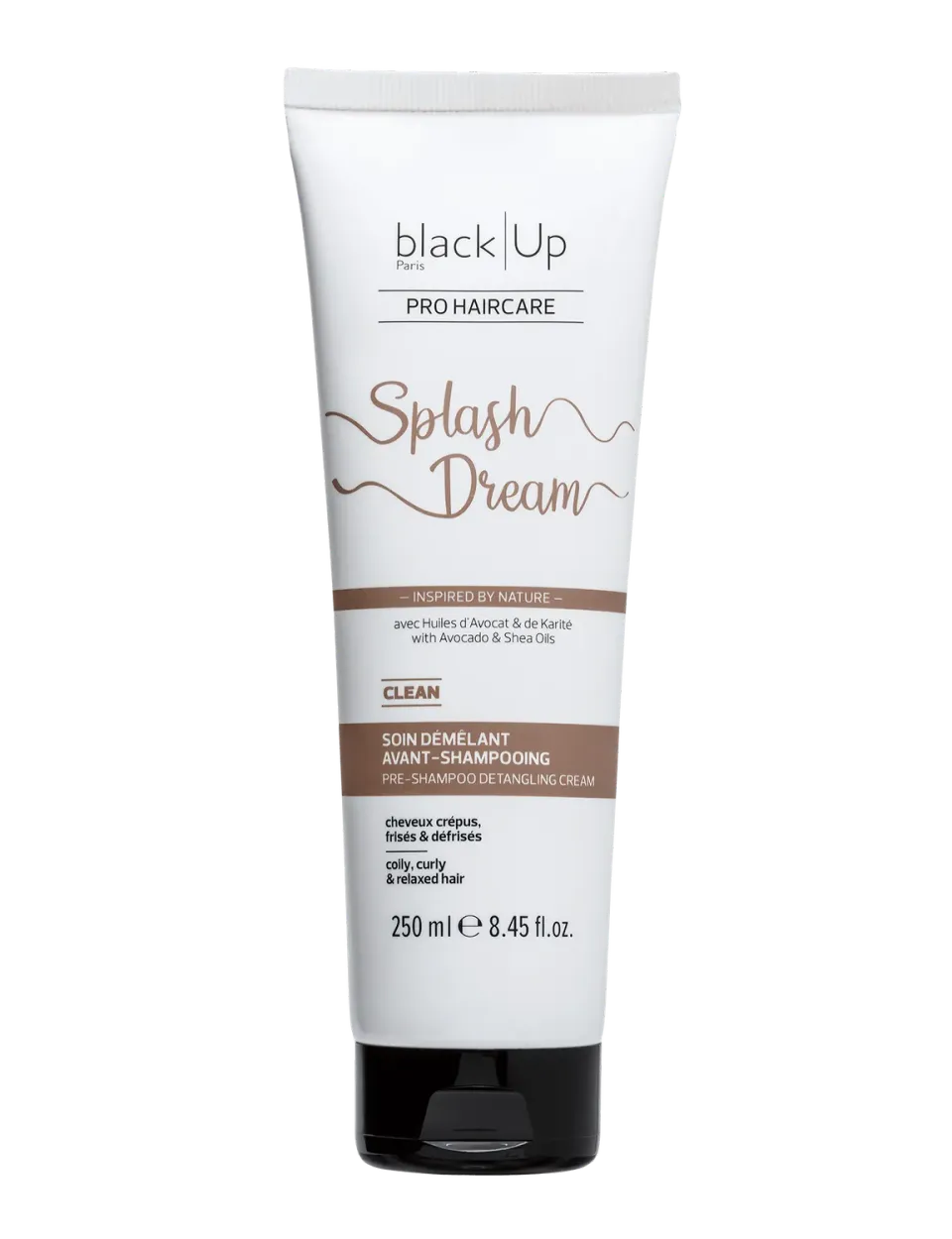Black Up Splash Dream soin démêlant avant-shampooing avocat