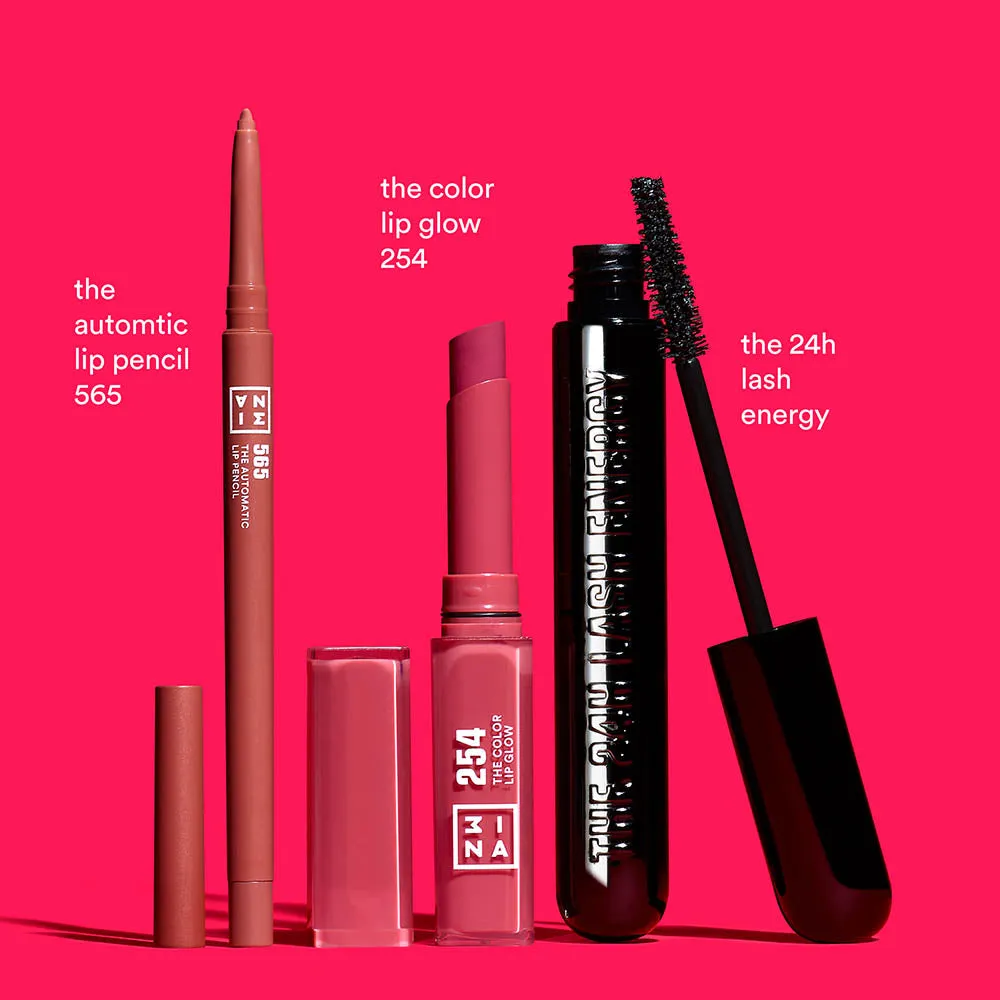 3INA Cool Girl Energy Kit mascara + levres trousse
