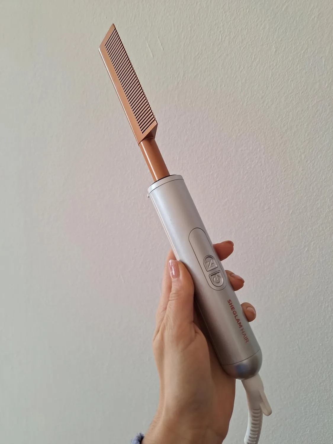 SHEGLAM Anti-Brûlure Gloss Pro lisseur cheveux crépus