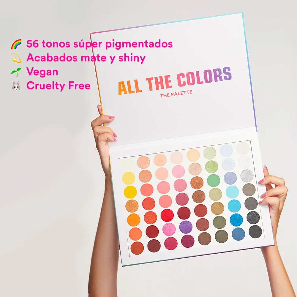 3INA All The Colors palette fards à paupières 56 teintes