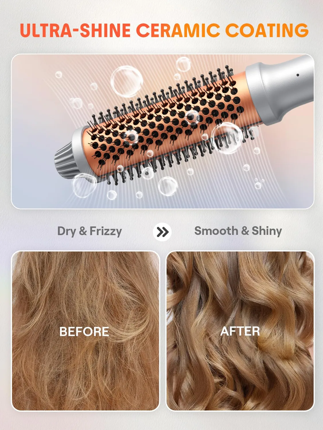 SHEGLAM It-Curl brosse air chaud 32 mm volume