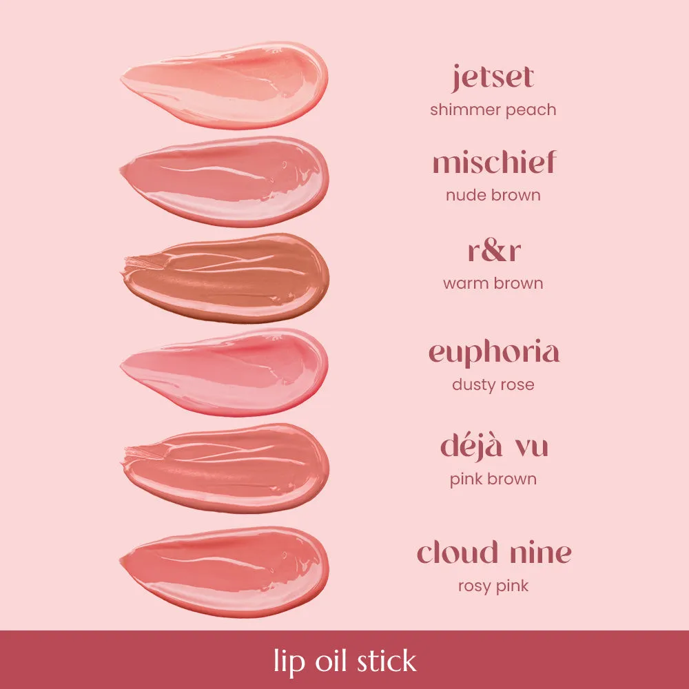 Happy Skin Lip Oil Stick Euphoria huile teintée 24h