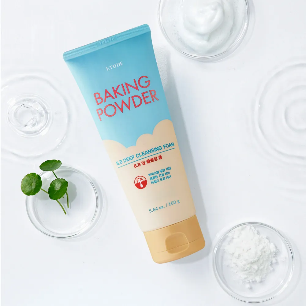ETUDE Baking Powder BB Deep Cleansing Foam 160ml pores