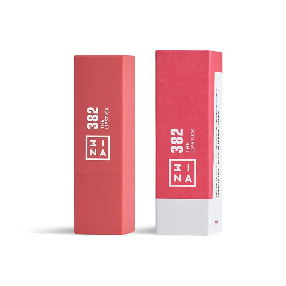 3INA The Lipstick 382 rouge à lèvres semi-mat tenue