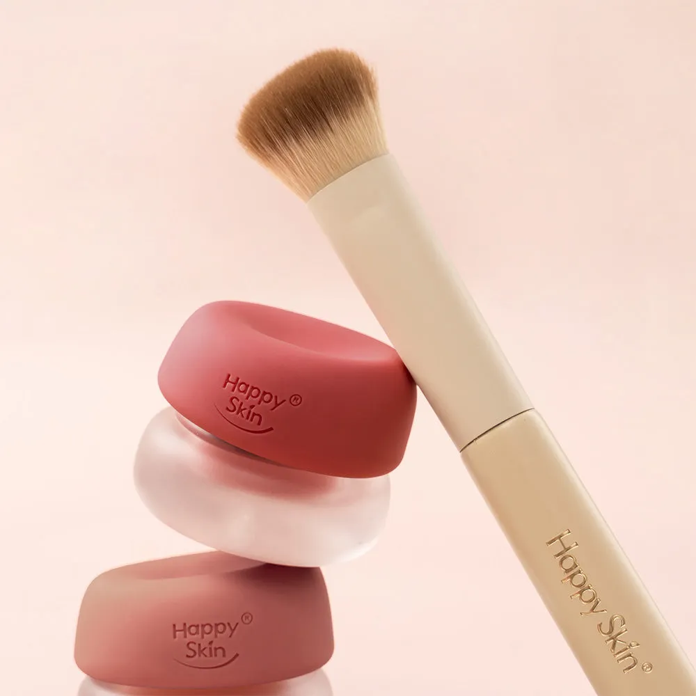 Happy Skin Mallow Pinceau Blush rose fibres vegan