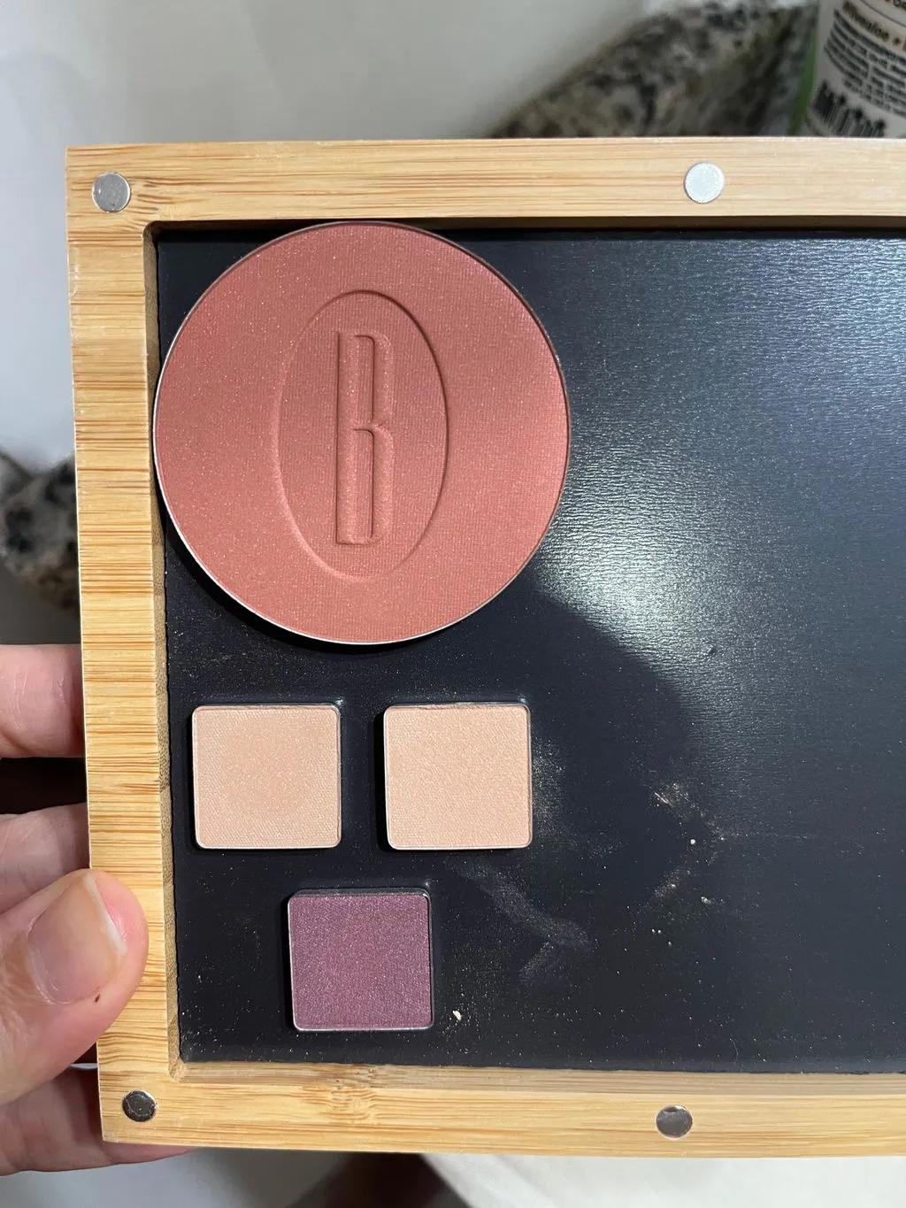 Baims Satin Mineral Blush poudre 10 Old Rose fini mat
