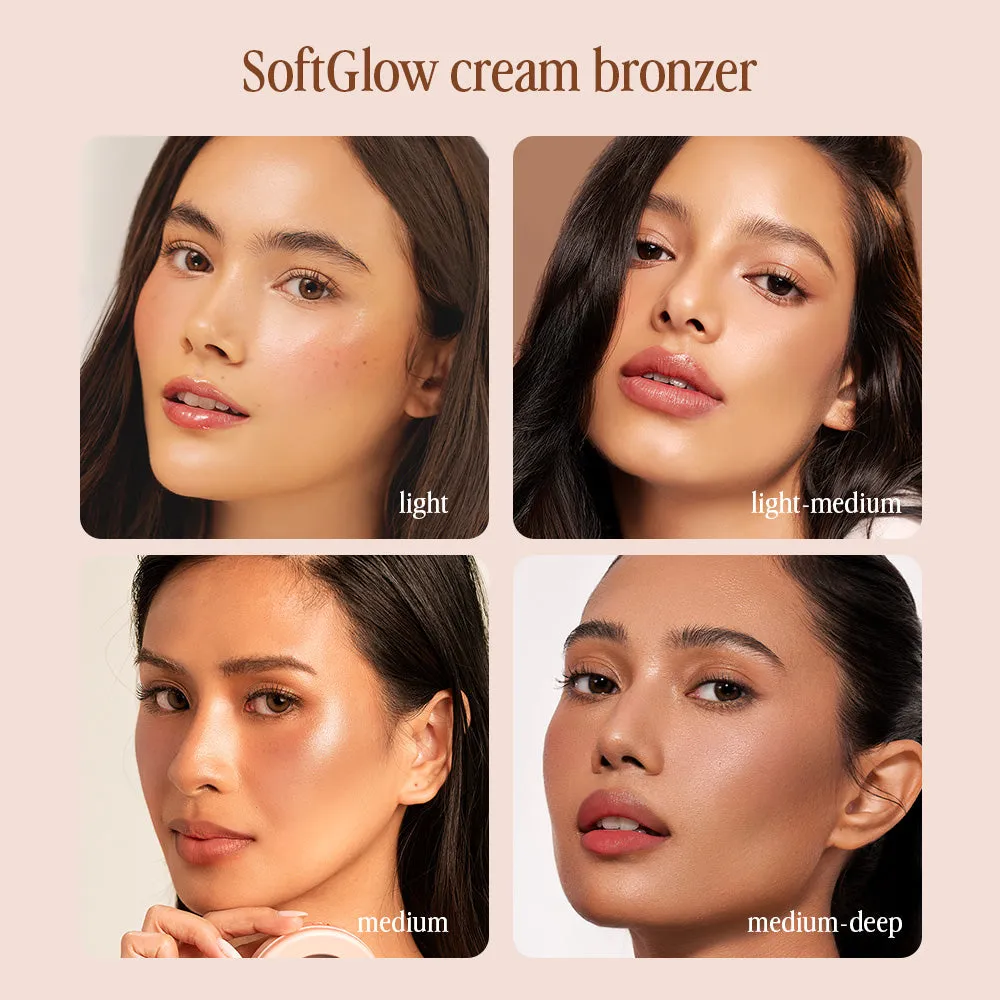 Happy Skin SoftGlow Cream Bronzer crème teinte Light effet soleil