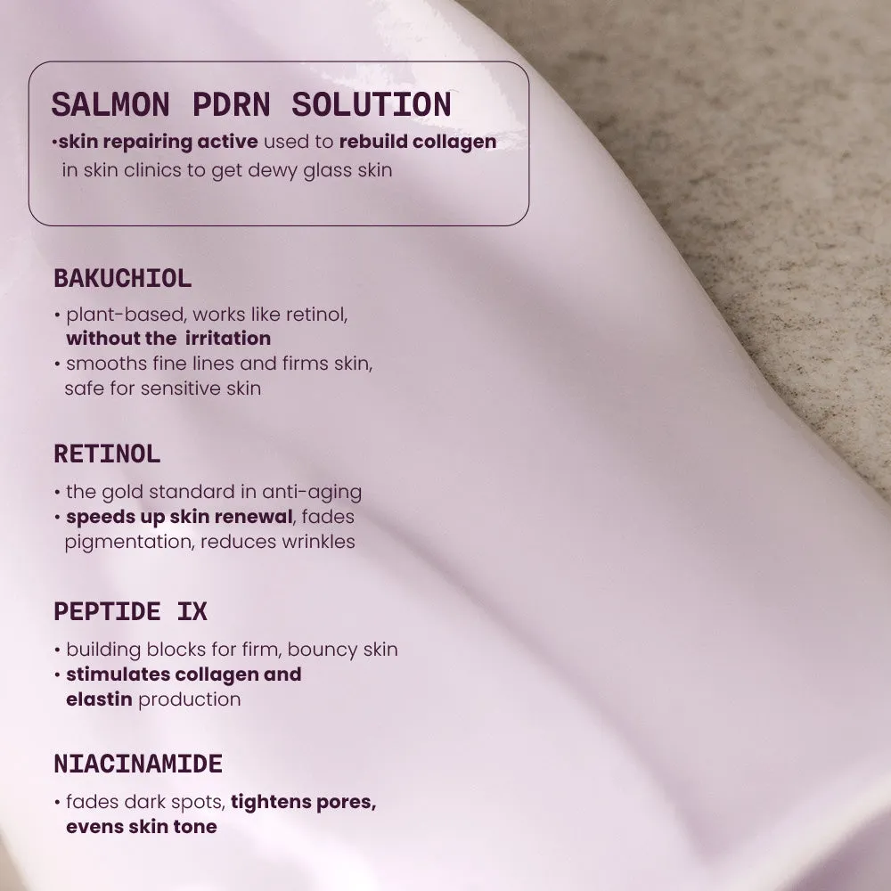 Happy Skin PDRN Solution Bakuchiol Retinol sérum concentré