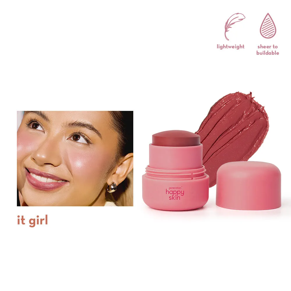 Generation Happy Skin Blush Balm stick blush hydratant