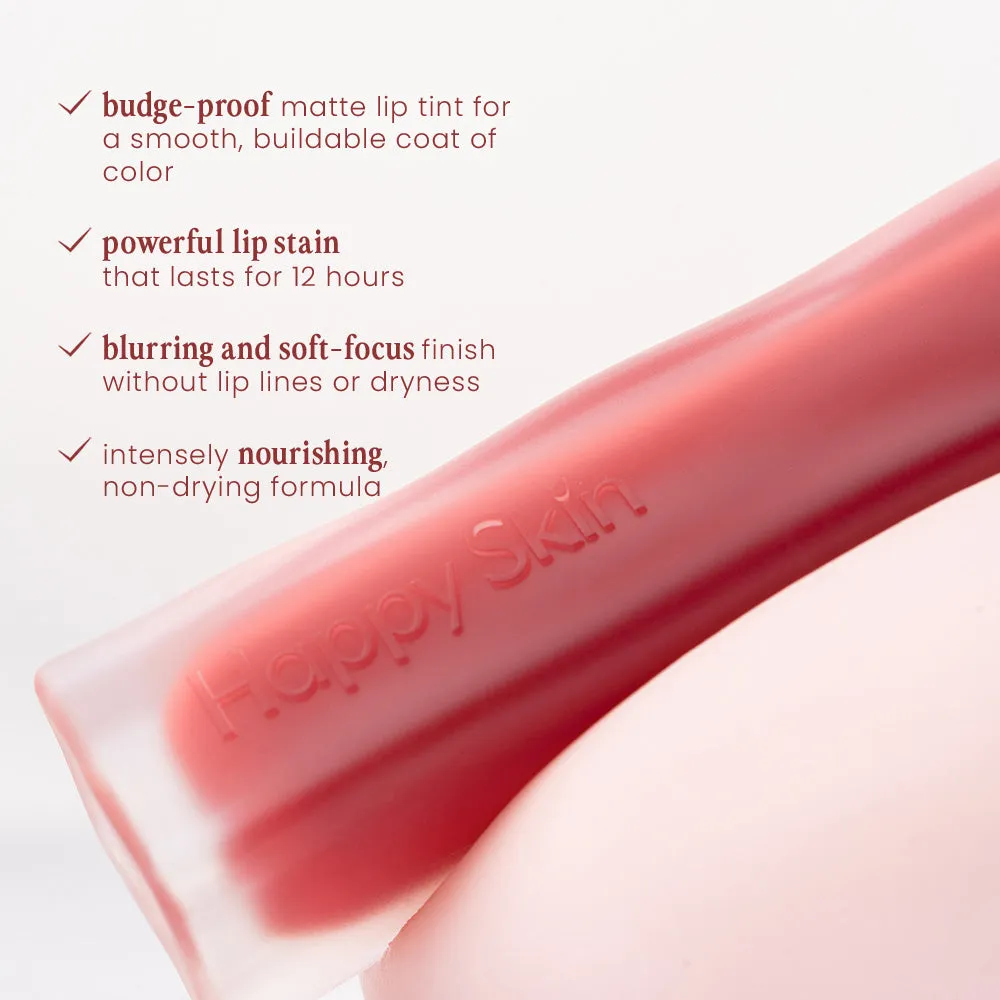 Happy Skin Lip Mallow teinte lèvres mate hydratante