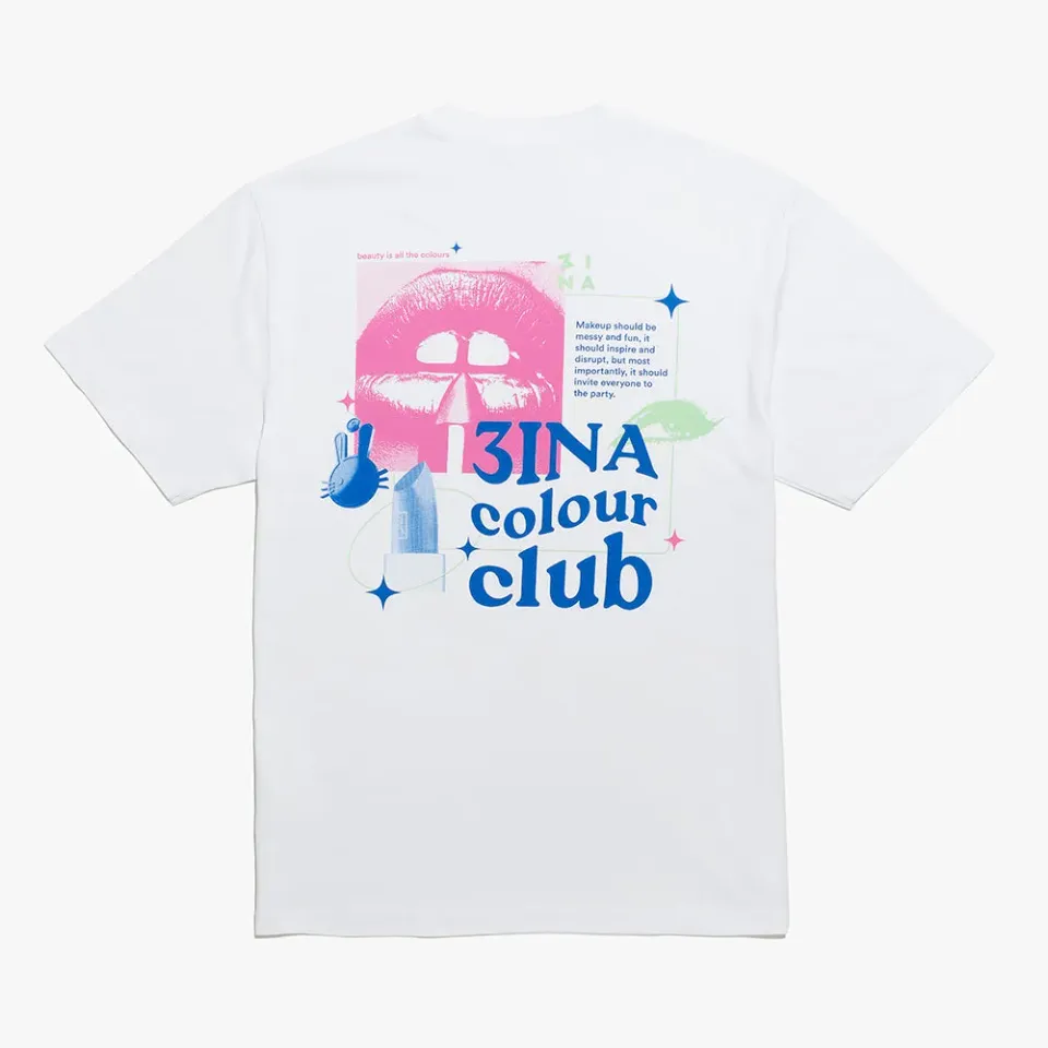 3INA The Club T-Shirt coton oversize baggy