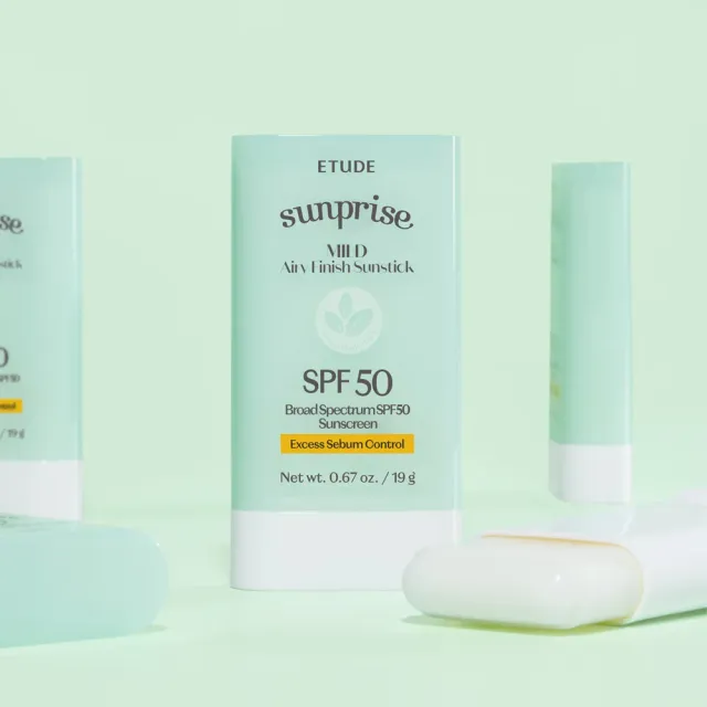 ETUDE Sunprise stick solaire 19g fini mat léger